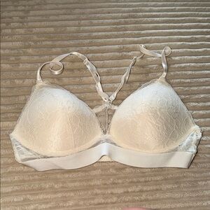 Altar'd State Cream Lace Bra